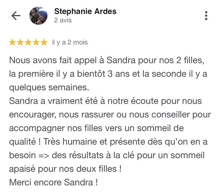 Recommandation cliente des services Hamstouille