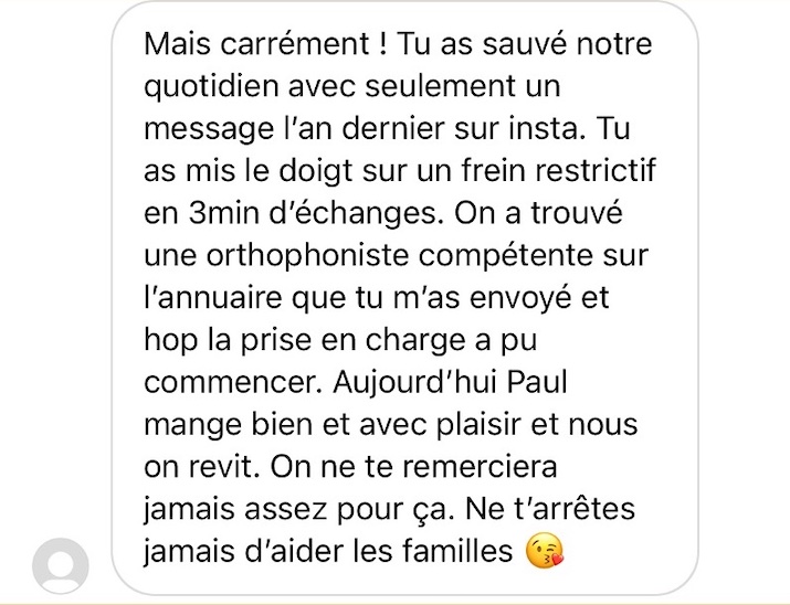 Recommandation cliente des services Hamstouille