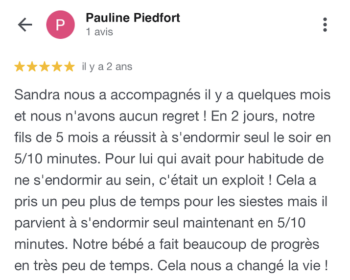 Recommandation cliente des services Hamstouille